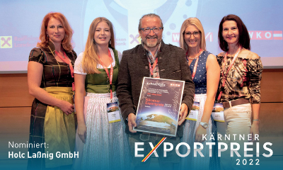 Holc Naturpools nominated for export award